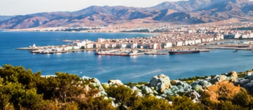 La baie de Nador et la lagune de Marchica